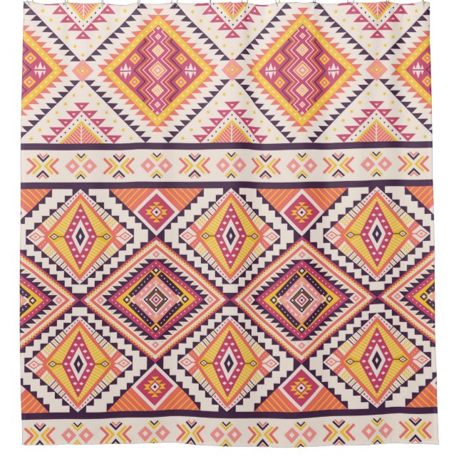 Colourful ethnic seamless pattern (Front)