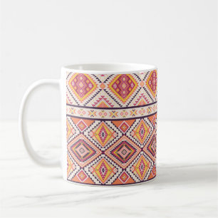 Colourful ethnic seamless pattern coffee mug