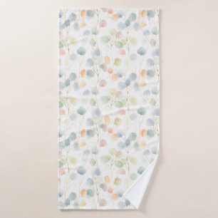 Colourful Eucalyptus Foliage Bath Towel
