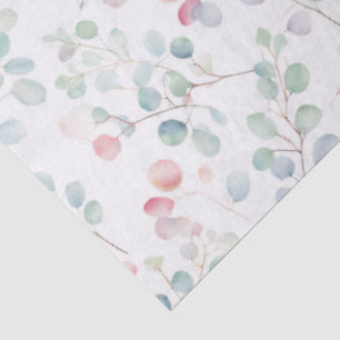 Colourful Eucalyptus Foliage  Tissue Paper