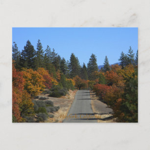 Colourful Ewing Reservoir in the Fall.... Postcard
