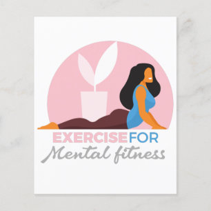 Colourful Exercise for Mental Fitness Flyer