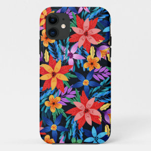 Colourful Exotic Floral Pattern-68578 iPhone 11 Case