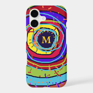 colourful explosion in circles personalized