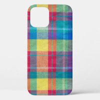 Colourful fabric plaid, cloth texture.
