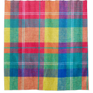 colourful fabric plaid texture. Cloth background
