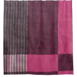 Colourful Fabric Surface: Top View.
