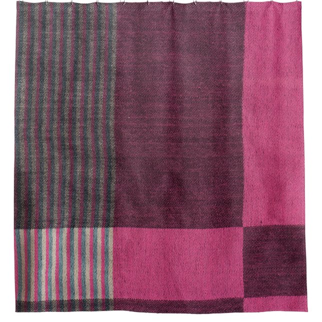 Colourful Fabric Surface: Top View. (Front)