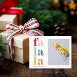 Colourful Falala And Photo | Happy Holidays  Postcard<br><div class="desc">Colourful Falala And Photo | Happy Holidays</div>
