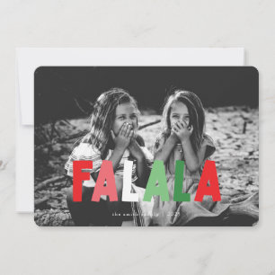Colourful FALALA Christmas Card