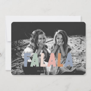 Colourful FALALA Christmas Card