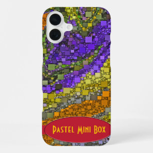 Colourful Fall Bouquet Box Design iPhone 16 Plus Case