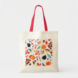 Colourful Fall Design Tote Bag