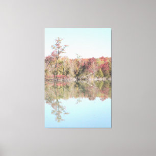 Colourful Fall Landscape Canvas Print