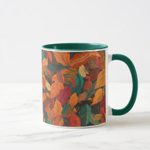 Colourful Fall Leaves  Mug