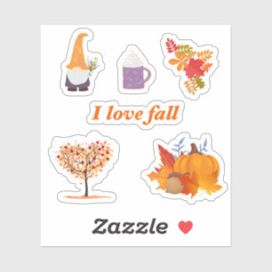 Colourful Fall Stickers