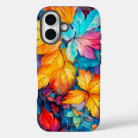 Colourful Fallen Autumn Leaves