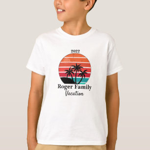 Colourful Family Reunion Vacation  T-Shirt