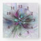 Colourful Fantasy Abstract Modern Fractal Flower