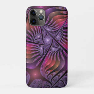 Colourful Fantasy Abstract Trippy Purple Fractal iPhone 11 Pro Case