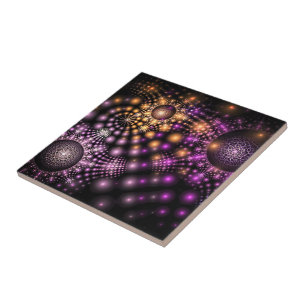 Colourful Fantasy - Beautiful Dreams - Fractal Tile