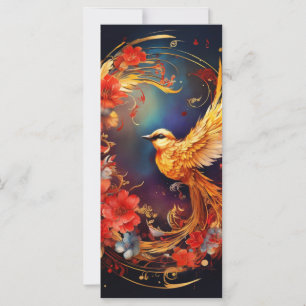 Colourful Fantasy Bird Art