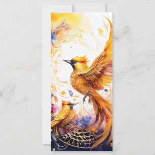 Colourful Fantasy Bird Art