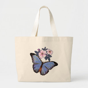 Colourful Fantasy  Butterfly-02 Large Tote Bag