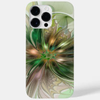 Colourful Fantasy Modern Abstract Fractal Flower