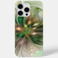 Colourful Fantasy Modern Abstract Fractal Flower