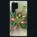 Colourful Fantasy Modern Abstract Fractal Flower Samsung Galaxy Case<br><div class="desc">Unusual colourful and magical fantasy flower.
Design for your Samsung Galaxy S22 Ultra case and more.</div>