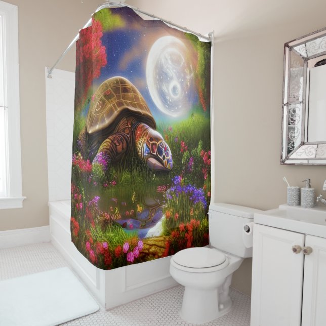 Colourful fantasy turtle (In Situ)