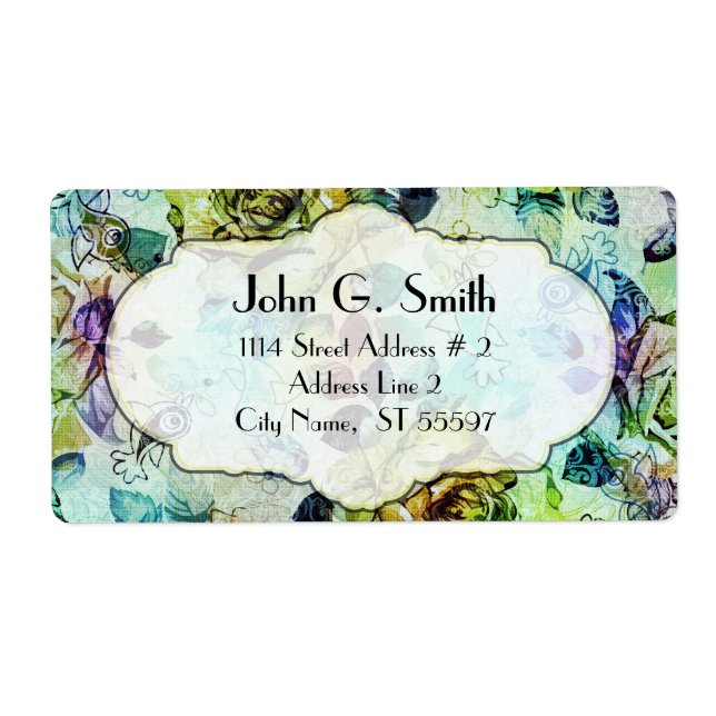 Colourful Fashion Rustic Rose (Front)