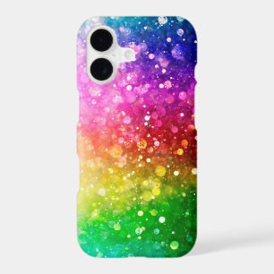 Colourful Faux Glitter Bokeh Style