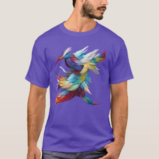 Colourful feather bird family T-Shirt