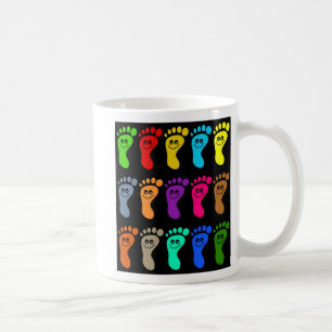 Colourful Feet Coffee Mug