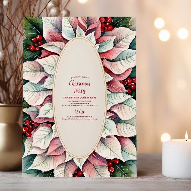 Colourful Festive Christmas Party Invitation (Creator Uploaded)