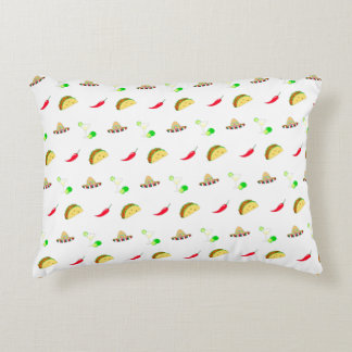 Colourful Festive Cinco de Mayo 2025 Dancing Cactu Accent Pillow