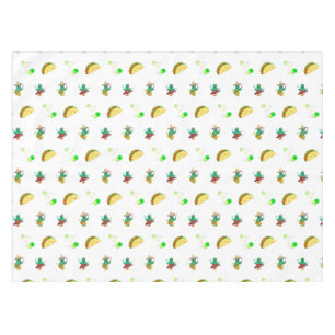 Colourful Festive Cinco de Mayo 2025 Dancing Cactu Tablecloth