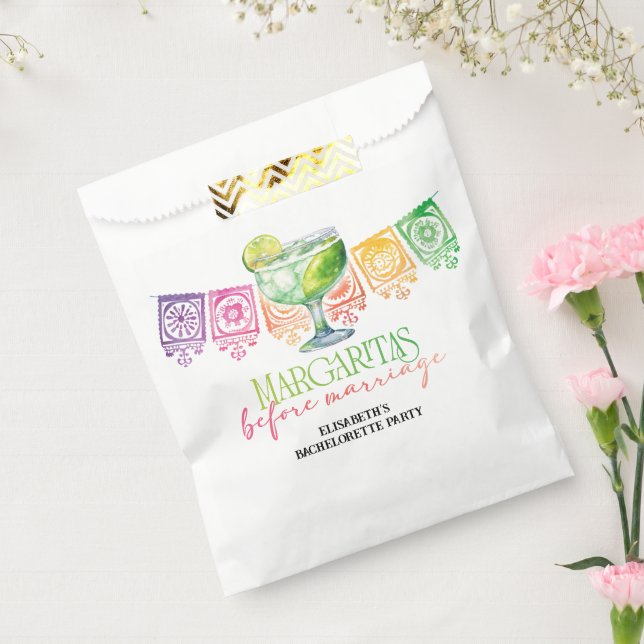 Colourful Fiesta Cinco De Mayo Bachelorette Party Favour Bag (Sealed)