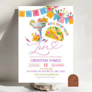 Colourful Fiesta Taco Bout Love Bridal Shower Invitation