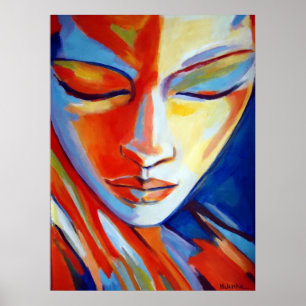 Colourful Fine Art  Prints - Beatiful portrait