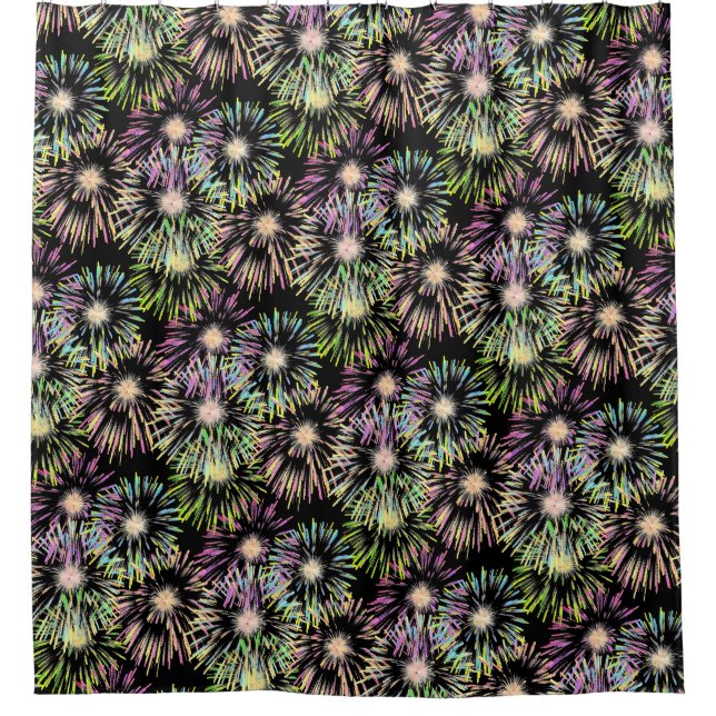 Colourful Fireworks Pattern  (Front)
