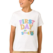 Colourful First Day of School K Fun Back to School