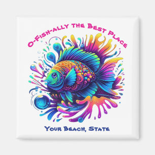 Colourful Fish Magnet