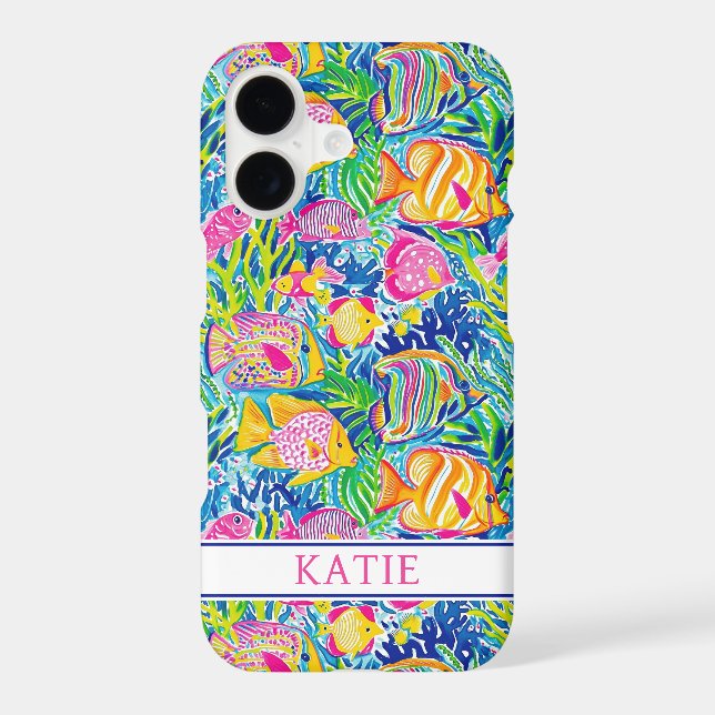 Colourful Fish Monogrammed (Back)