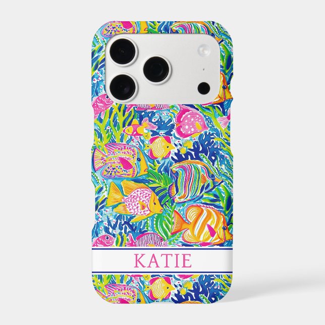 Colourful Fish Monogrammed (Back)