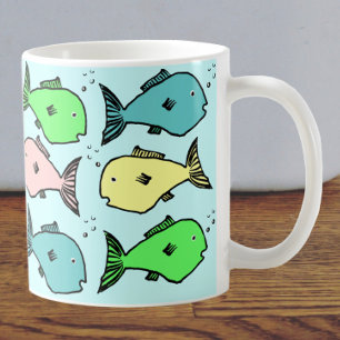 Colourful Fish Mug