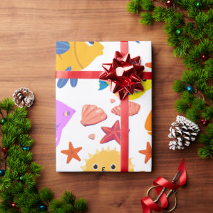 Colourful Fish  Wrapping Paper