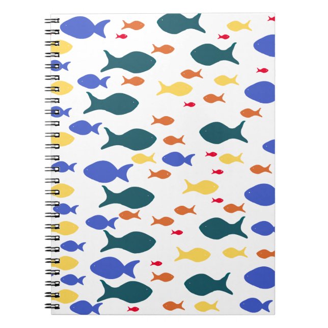 Colourful Fishes Notebook (Front)
